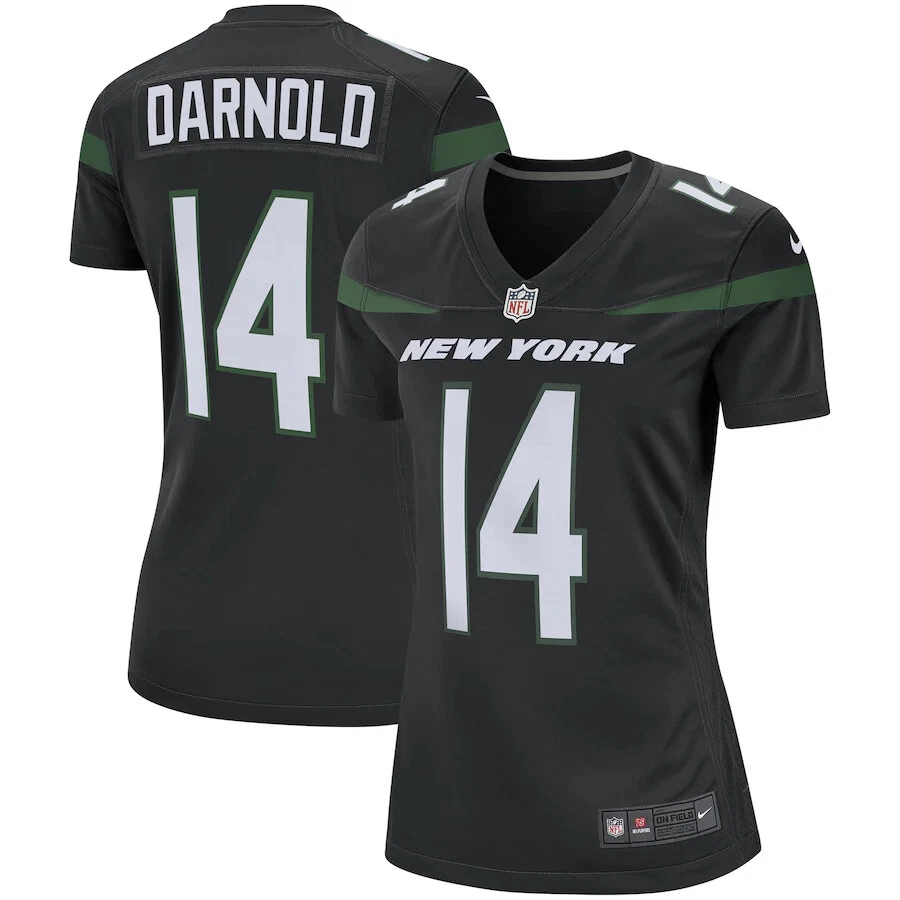 Jets white color rush jersey sale