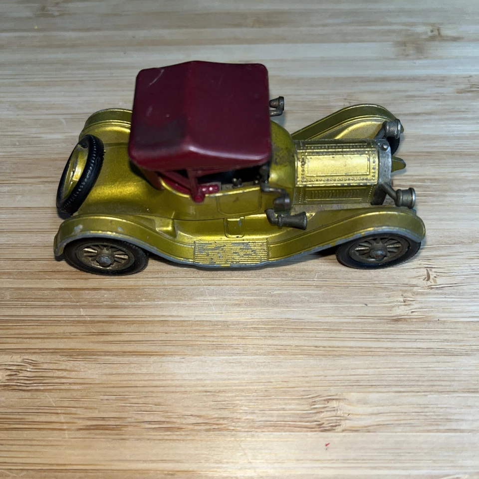 Cadillac Lesney 1913 vintage años 60 caja de cerillas diecast coleccionable Foto 4 de 4