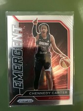 Chennedy Carter 2021 Panini WNBA Prizm Emergent Insert RC