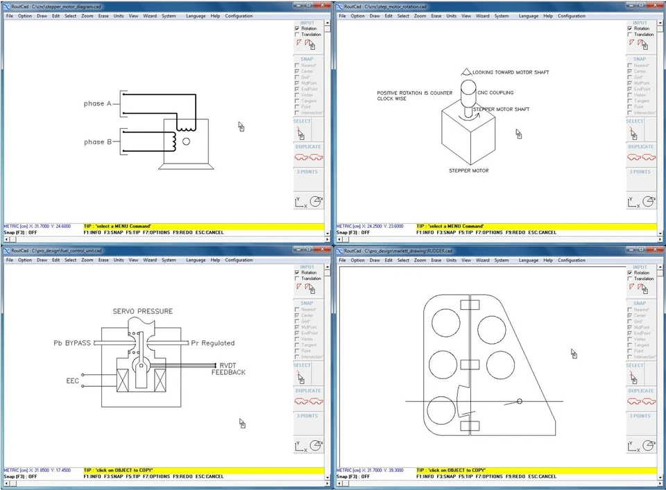 Electrical Mechanical Floor Plan Drawing Design CAD Software RoutCad (download) - Image 4 of 4