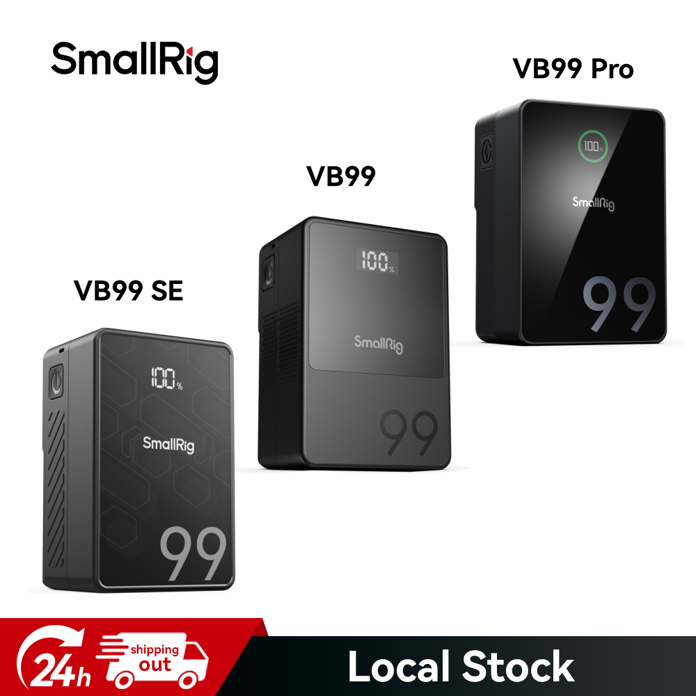SmallRig V Mount Battery VB99 w/ D-TAP, Dual DC Port VB99 SE