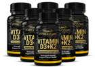 FREZZOR Vitamin D3 and K2, Pure New Zealand Product, 6 Bottles, 360 Capsules