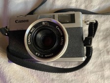 Canon Canonet 28 Rangefinder w/ 40mm Lens 35mm Film Camera 