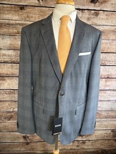 NWT Hugo Boss Wool Hutson Slim Blazer Size 46