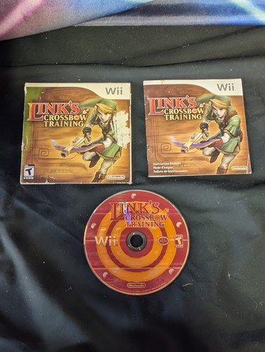 Link's Crossbow Training (Nintendo Wii, 2007) Completo con Manual Probado y Funciona! - Imagen 1 de 1