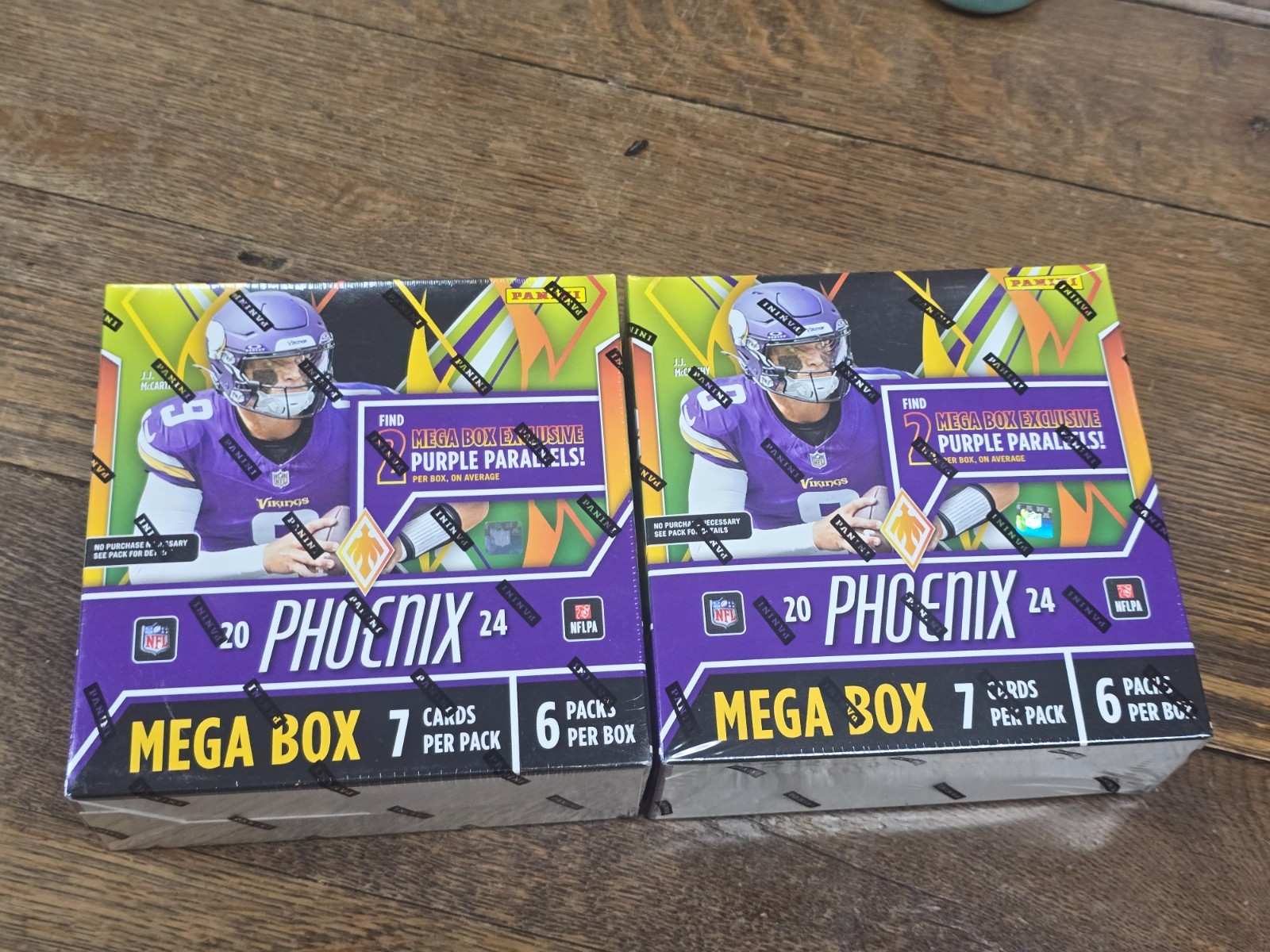 x2 🌟 2024 Panini Phoenix NFL Football Mega Box  SEALED 2 Boxes