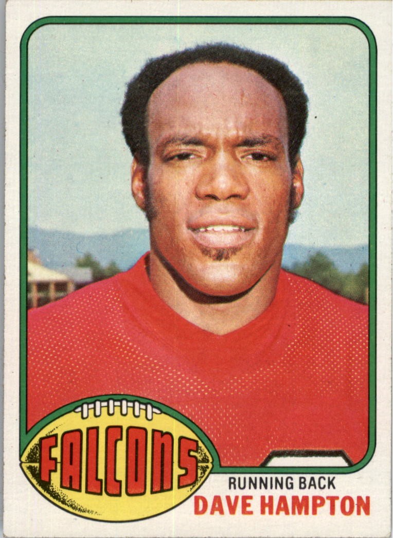 1976 Topps #394 Dave Hampton - EX