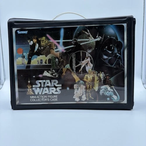 Star Wars Vintage Vinyl Mini Action Figure Collector’s Case Original 1977 Kenner