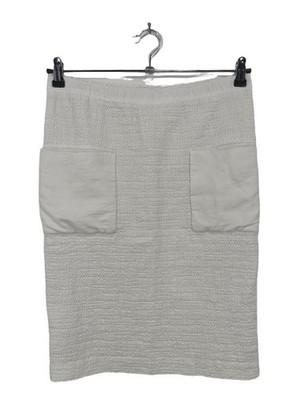 TURNOVER Strickrock Damen Rock Gr. DE 38 weiß Casual-Look