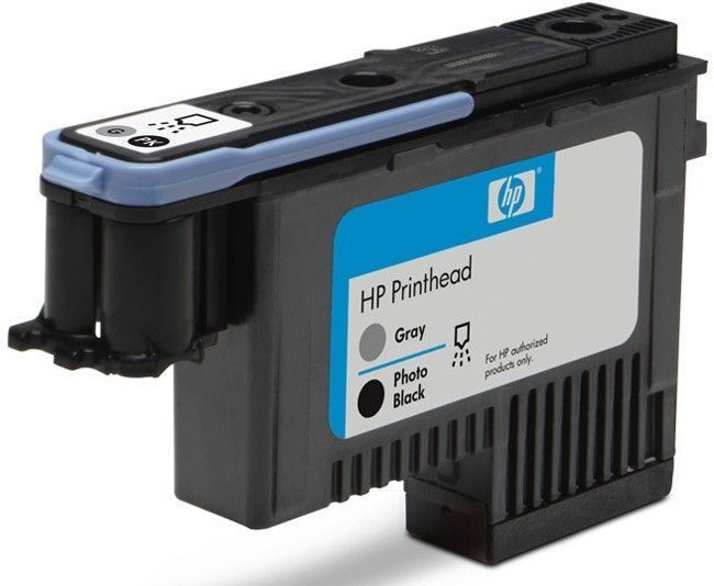 Tête d'impression HP 72 gris noir photo pour plans d'architecte et rendus 3D