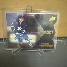 AUTO -2015-16 Full Force Immediate Impacts Foil Rookies Nikolaj Ehlers Rookie RC