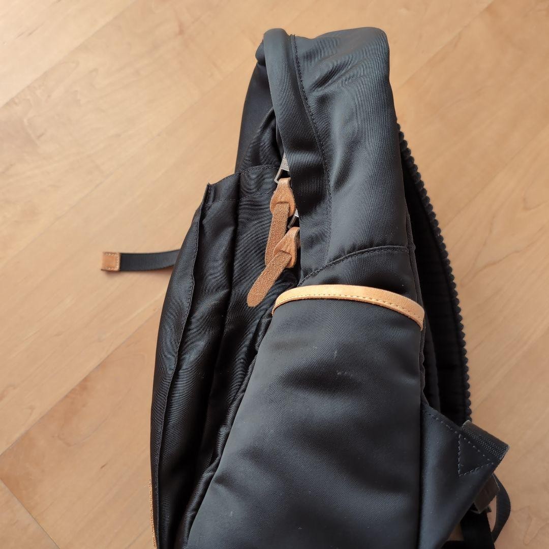 Master-Piece Black Nylon Backpack Adjustable Stra… - image 3