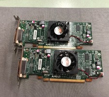 LOT OF 2 AMD RADEON C090 109-C09057-00 01CX3M LOW PROFILE Video Card