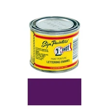 1/4 Pint 1 Shot 162L PURPLE Paint Lettering Enamel Pinstriping One Shot