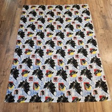 Vintage 1992 Batman Returns DC Comics Twin Flat Sheet Only Penguin And Catwoman