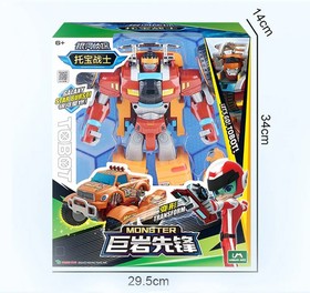 Color Box Tobot Transform Car Action Doll MINI Warrior Car Children's Gift