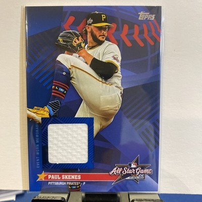2025 TOPPS UPDATE ALL STAR GAME PAUL SKENES RELIC EVENT WORN PIRATES