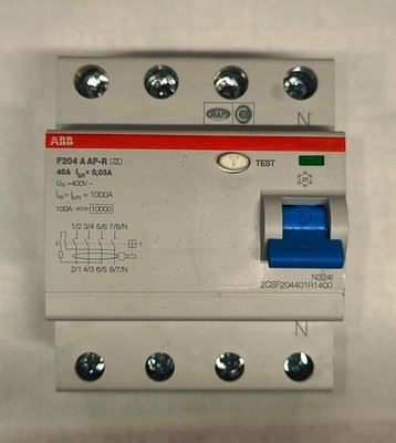 ABB F204 A-40 /0,03 AP-R Fehlerstromschutzschalter 2CSF204401R1400 