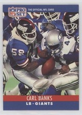 1990 Pro Set Carl Banks #223 0w0d