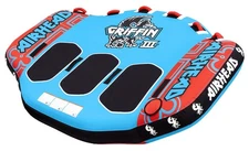 Griffin 3, 1-3 Rider Towable Tube for Boating,blue