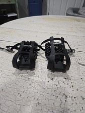 Venzo Toe Clips VZ-E02T-001 (compatible w/Peloton & Look Delta