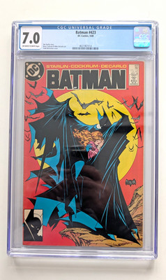 DC Comics Batman Comic #423 CGC 7.0    1Print 
