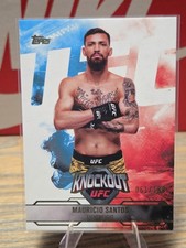 2025 Topps UFC Knockout - Mauricio Santos #18 Gold /188 (RC)