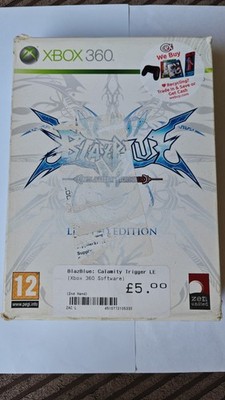 BlazBlue: Calamity Trigger (Microsoft Xbox 360, 2009) - Limited Edition 