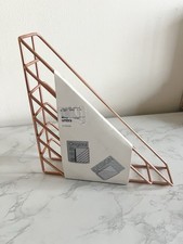 Homesense Wire Shelf Notebook Organiser Storage Rack Wall Mounted