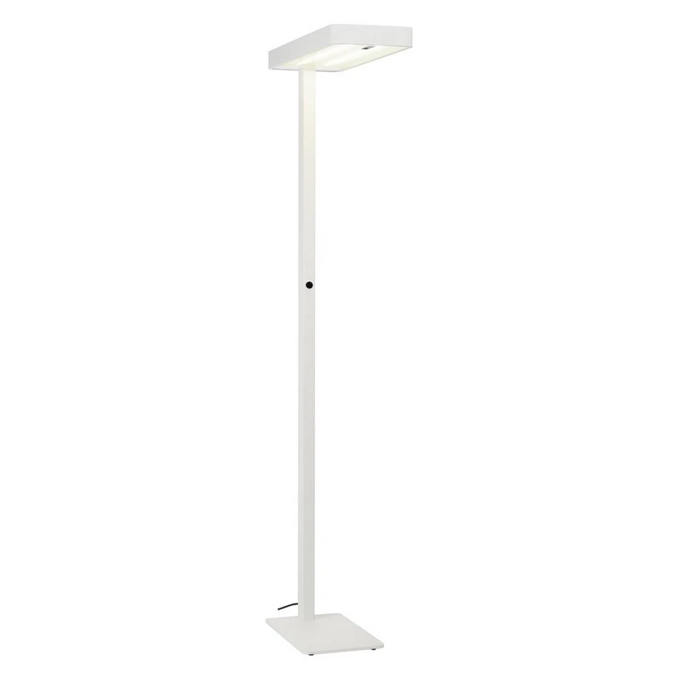 SLV LED Stehleuchte Worklight PLUS Weiß Up&Down 48W 4000K UGR<19 dimmbar Sensor - Bild 4 von 4