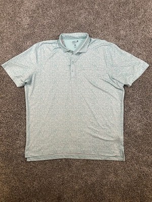 Johnnie-O Performance Polo Men's XL Multicolor Pelican Preserve A126-28