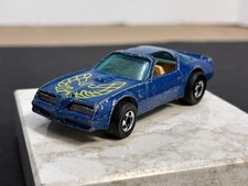 Vintage Hot Wheels Hot Bird - Blue Vintage 1977 Trans Am Hong Kong