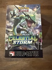 Brand New Factory Sealed Pokémon Sun & Moon Celestial Storm Build & Battle Box