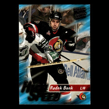 Radek Bonk #4 1995 Fleer Ultra High Speed Ottawa Senators Hockey Card NHL NM