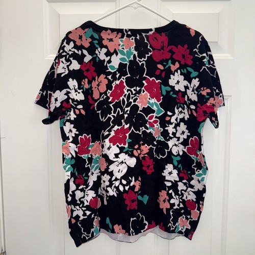 JESSICA LONDON SUÉTER FLORAL TOP NUEVO Talla 18/20 (A180) - Imagen 2 de 6