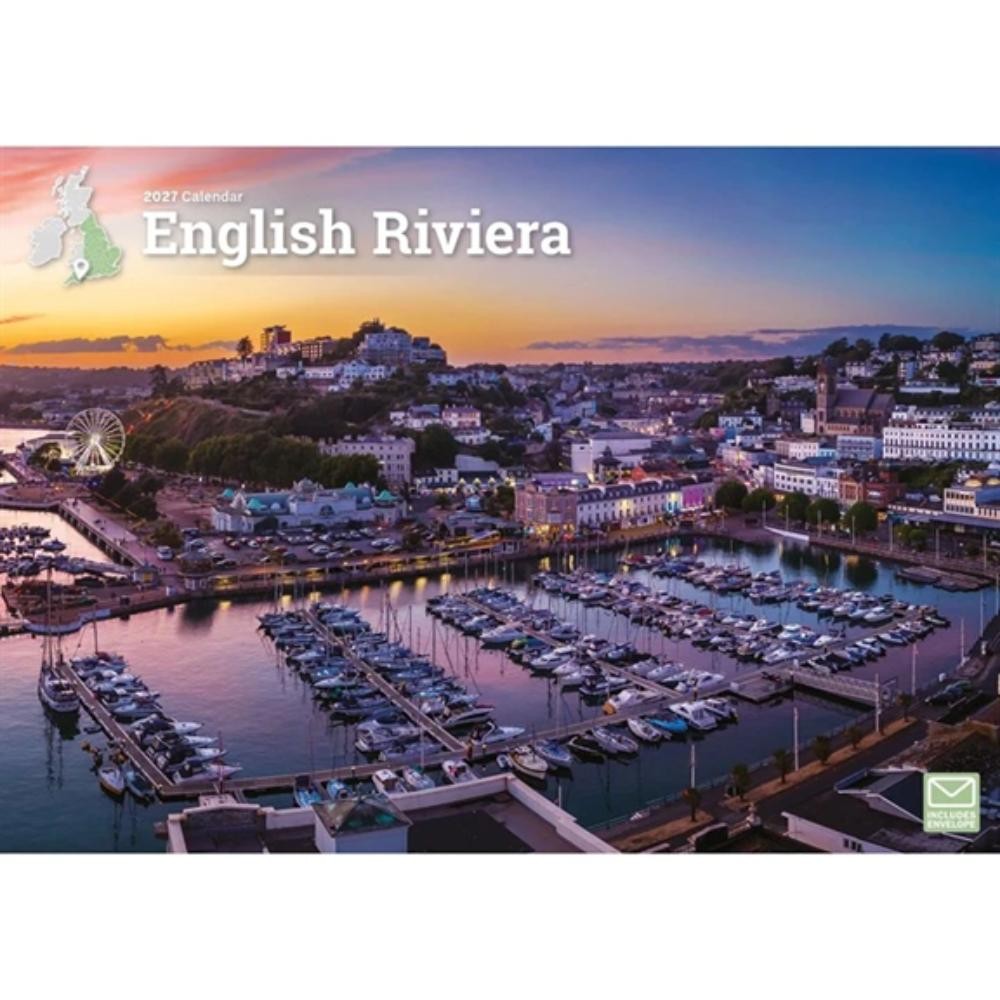 English Riviera A4 Calendar 2027 - Image 2