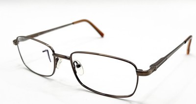 NEW SUCCESS SS-286 ANTIQUE BROWN AUTHENTIC EYEGLASSES 56-18