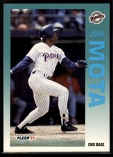 1992 Fleer Jose Mota #616 San Diego Padres