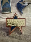 Vintage Star Trek Original series 25th Anniversary Three (3) Pin Set 1966 - 1991 — photo 4