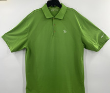 Nike x Disney Fit Dry Golf Polo Shirt Embroidered Large Mens Walt Disney World