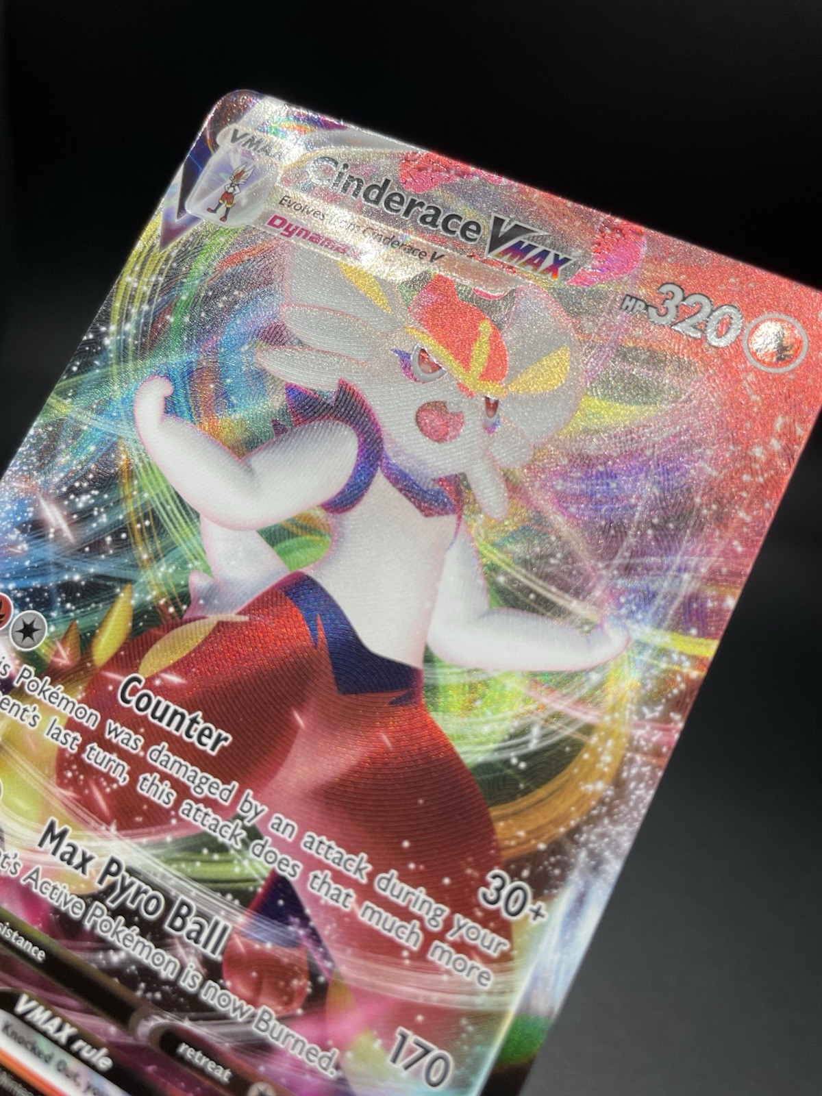 Cinderace Vmax 19/72 Shining Fates Full Art Pokemon TCG