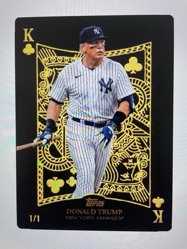Donald Trump 2025”47“ Custom ACEO Topps All Kings