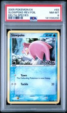 2005 POKEMON EX DELTA SPECIES #83 SLOWPOKE-REVERSE FOIL PSA 8 on eBay
