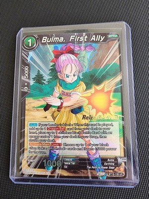 Release Event Bulma, First Ally BT19-135 Stamped Dragon Ball Super Card