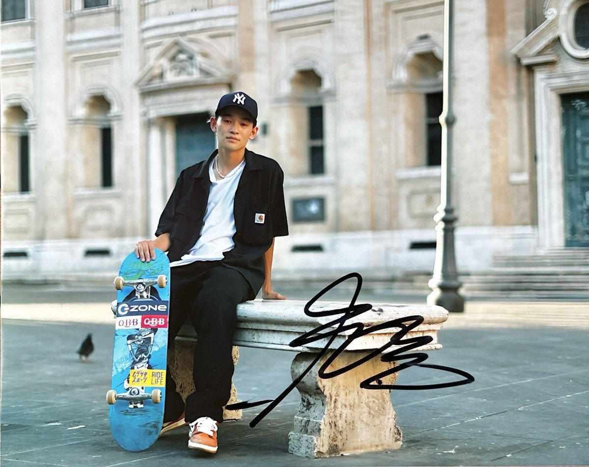 SORA SHIRAI SIGNED 8x10 PHOTO X-GAMES GOLD JAPAN RACC TRUSTED
