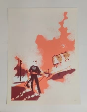 Fallout 3 "Trailblazer" Signed Lithograph Giclee Limited Edition #89/250 Rare