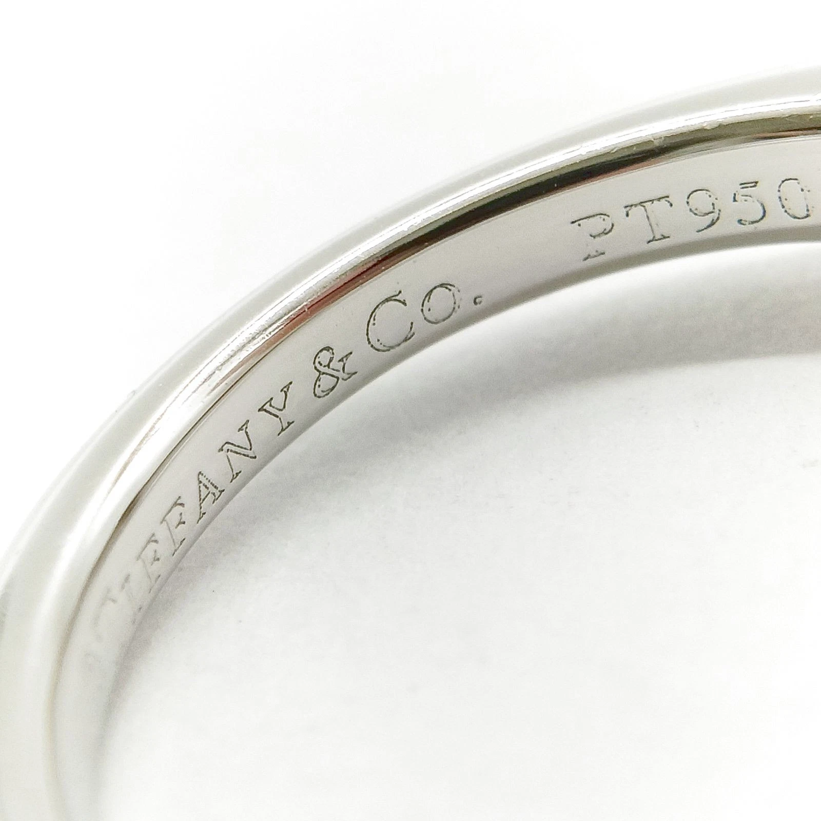 TIFFANY & CO. Anello solitario Tiffany and Co. diamante naturale platino 4522127