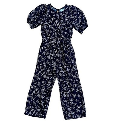 Nordstrom Girls Floral Jumpsuit size Medium (8/10) Event, Party, Every Day