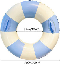 Children Swimming Ring, Inflatable Pool Floats Swim Tube Raft Toy with Fruits...
