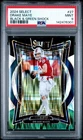 2024 Panini Select Drake Maye Black And Green Shock Concourse #27 PSA 9